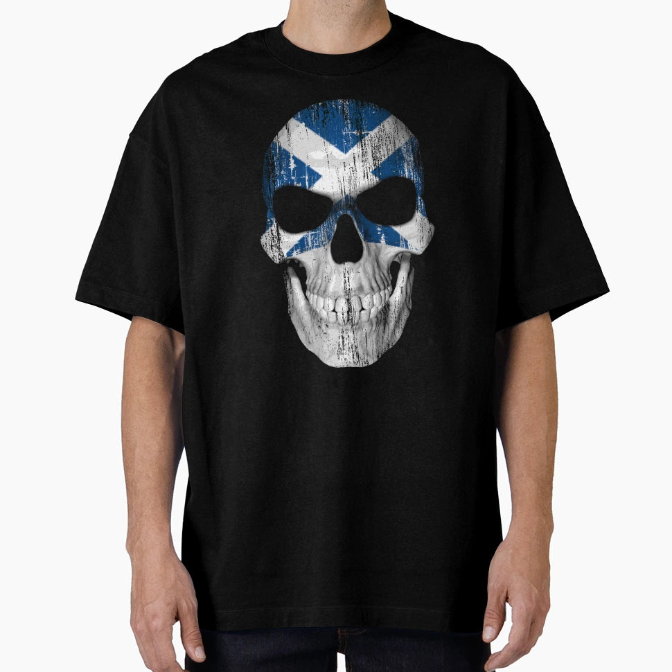 Scotland Skull T-Shirt - Fun Novelty Design Unisex - T-Shirt, Sweatshirt, Hoodie