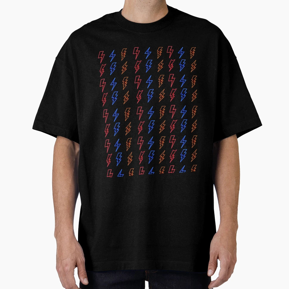 Electric Bolts T-Shirt - Custom Art Print Men Women - T-Shirt, Sweatshirt, Hoodie