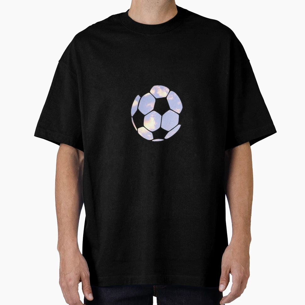 Sunset Soccer Ball T-Shirt - Fun Novelty Design Unisex - T-Shirt, Sweatshirt, Hoodie