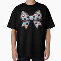 Sparkling Soccer Ball Bow Gems And T-Shirt - Streetwear Style Men Women - T-Shirt, Sweatshirt, Hoodie