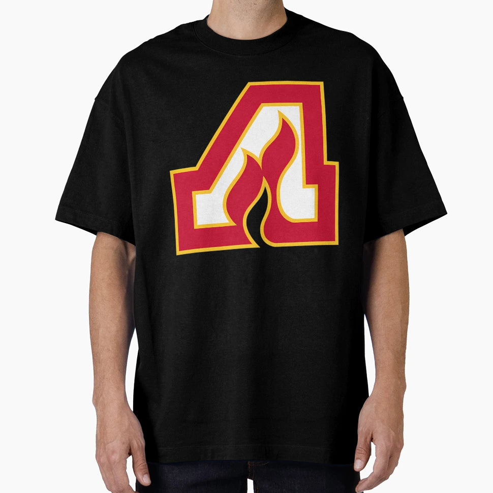 Atlanta Flames Logo T-Shirt - Streetwear Style for Adults - T-Shirt, Sweatshirt, Hoodie
