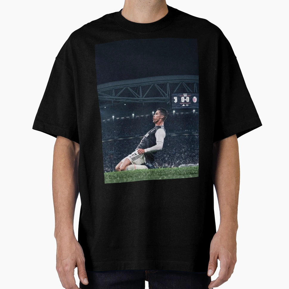 Wallpaper Cristiano Celebration T-Shirt - Fun Novelty Design for Adults - T-Shirt, Sweatshirt, Hoodie