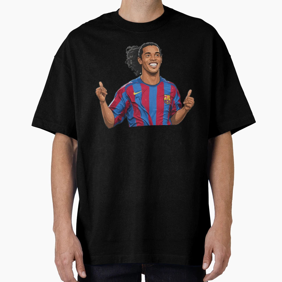 Magician Football Ronaldinho T-Shirt - Streetwear Style Unisex - T-Shirt, Sweatshirt, Hoodie