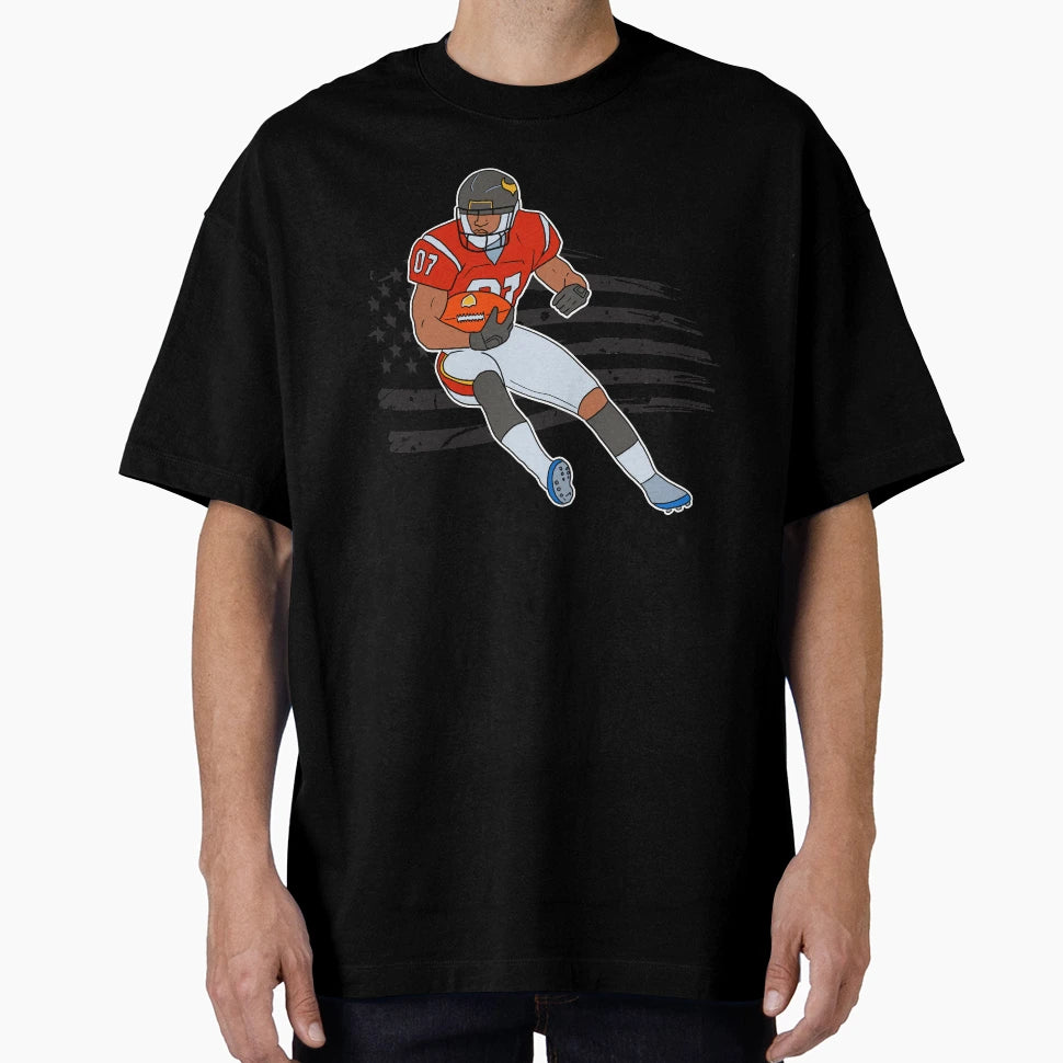 American Football Funny T-Shirt - Graphic Print Men Women - T-Shirt, Sweatshirt, Hoodie