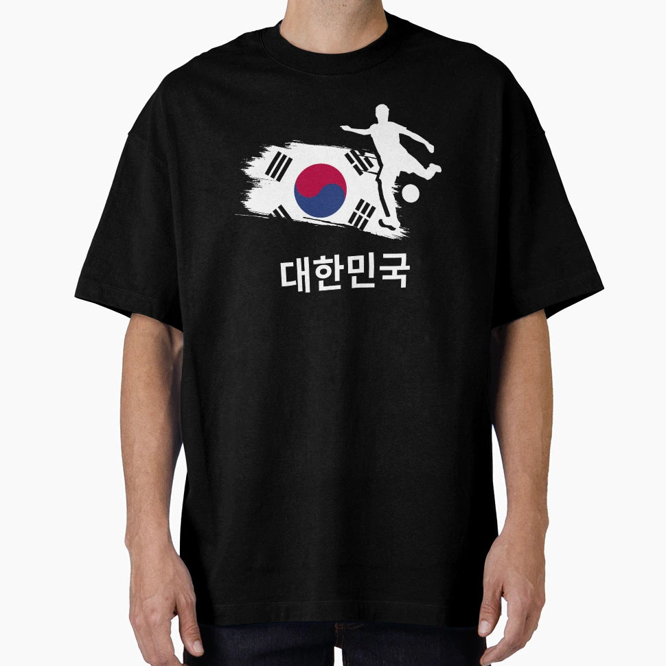 South Korea Football T-Shirt - Custom Art Print for Adults - T-Shirt, Sweatshirt, Hoodie