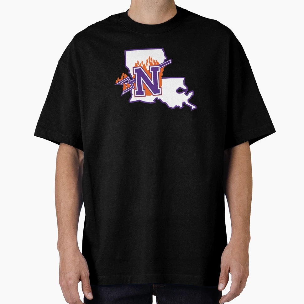 Demons Northwestern State T-Shirt - Fun Novelty Design for Adults - T-Shirt, Sweatshirt, Hoodie