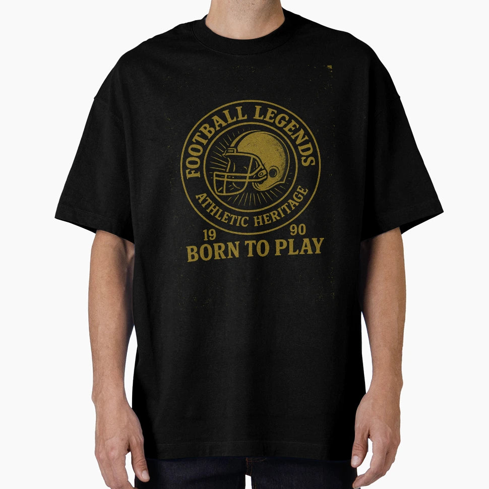 Football Legends Badge T-Shirt - Streetwear Style Men Women - T-Shirt, Sweatshirt, Hoodie