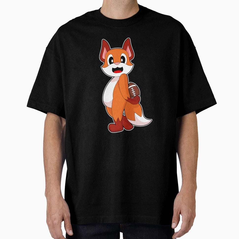Fox American Football T-Shirt - Unique Graphic Men Women - T-Shirt, Sweatshirt, Hoodie