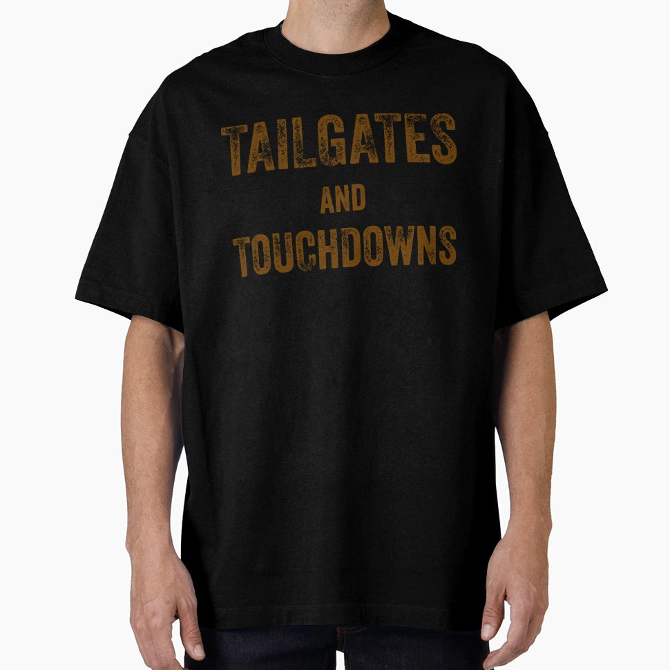 Copy Copy Tailgates And Touchdowns T-Shirt - Custom Art Print for Adults - T-Shirt, Sweatshirt, Hoodie