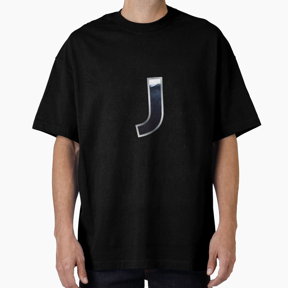 Watercolor Monogram J T-Shirt - Casual Everyday Wear Unisex - T-Shirt, Sweatshirt, Hoodie