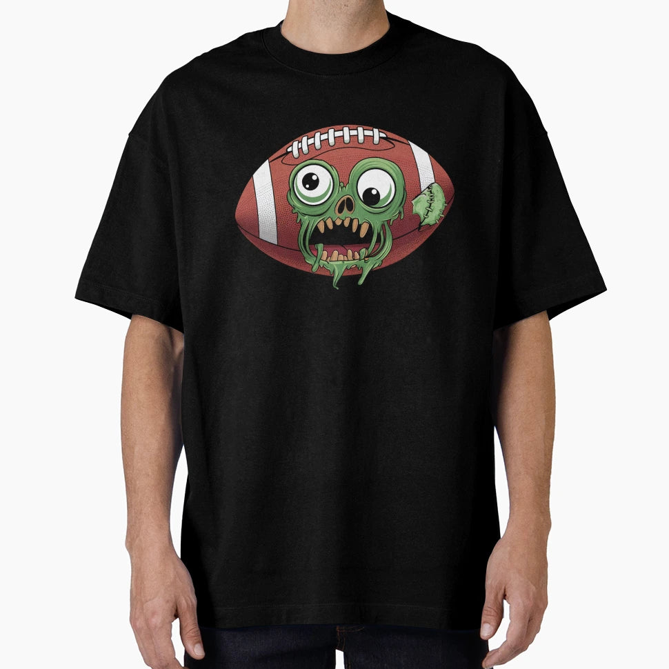American Football Halloween Zombie T-Shirt - Streetwear Style Unisex - T-Shirt, Sweatshirt, Hoodie