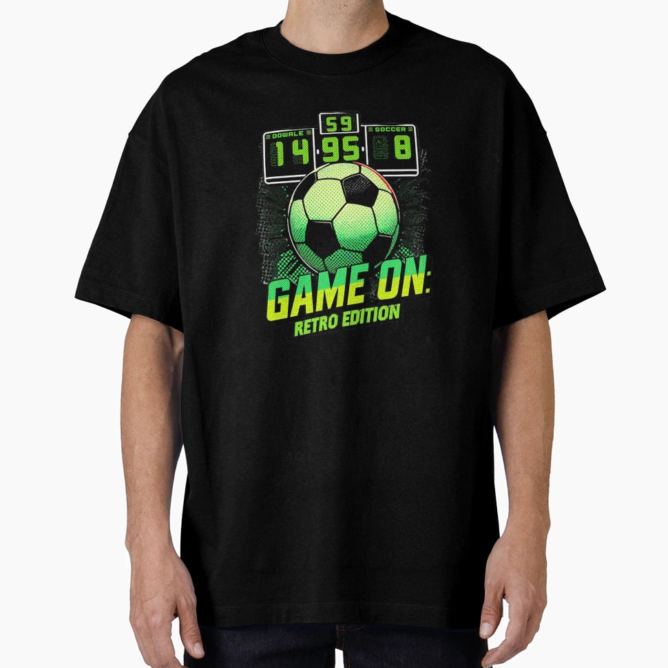 Game Soccer Football Scoreboard Pop T-Shirt - Novelty Apparel for Adults - T-Shirt, Sweatshirt, Hoodie
