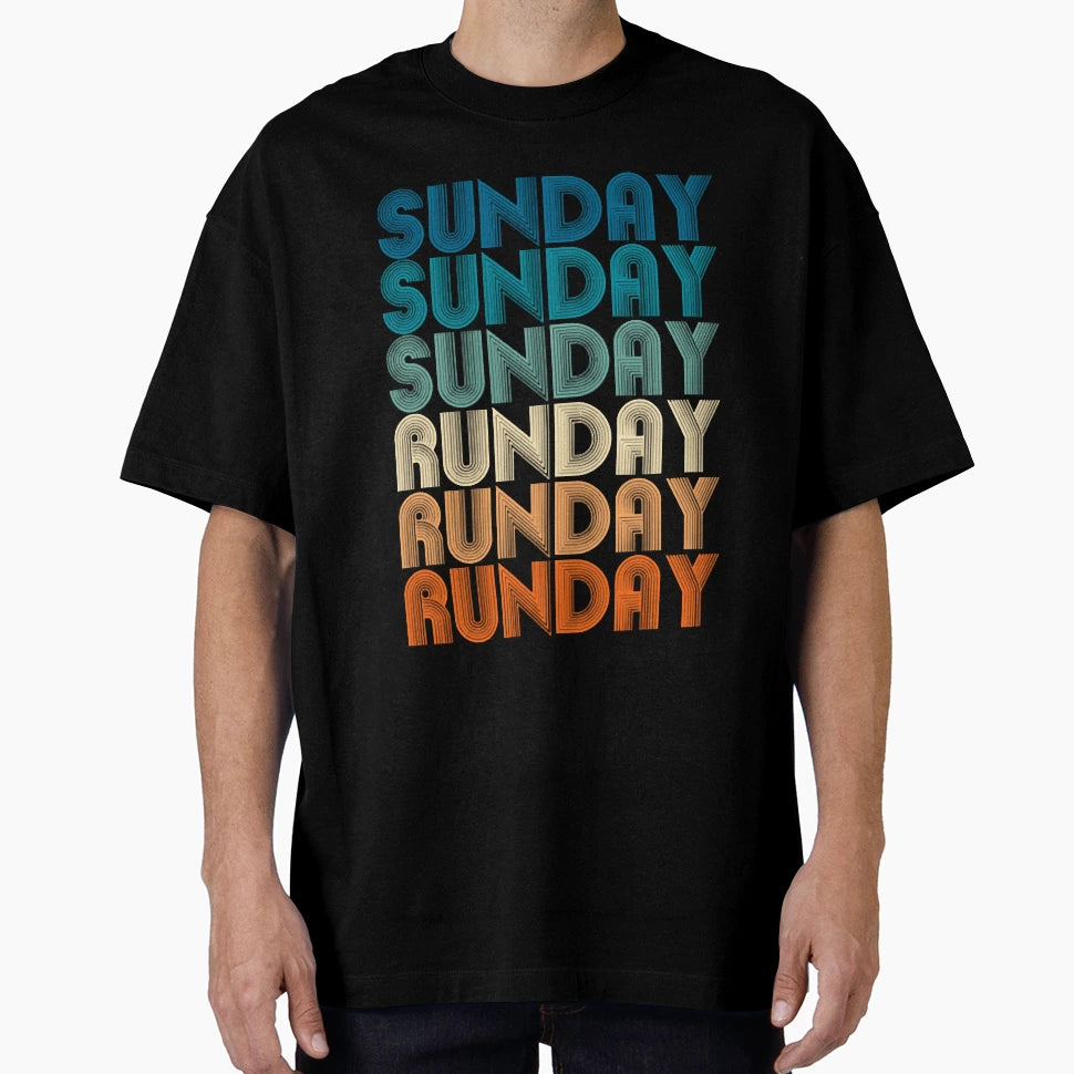 Sunday Runday Fitness Training T-Shirt - Fun Novelty Design Unisex - T-Shirt, Sweatshirt, Hoodie