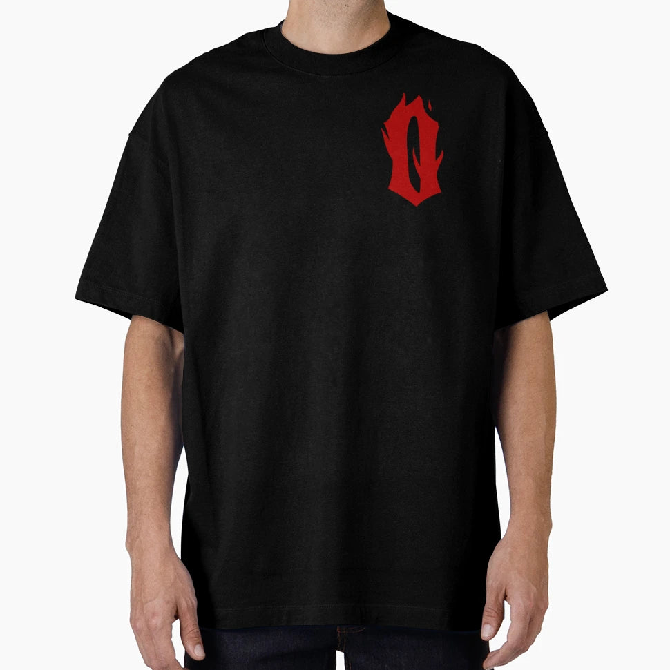 Fire O T-Shirt - Streetwear Style for Adults - T-Shirt, Sweatshirt, Hoodie