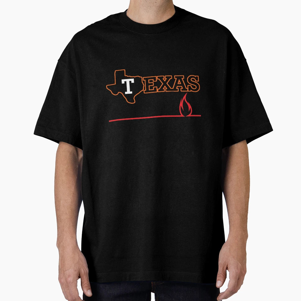 Texas Firefighter Gift Strong Heroic Proud T-Shirt - Graphic Print Unisex - T-Shirt, Sweatshirt, Hoodie