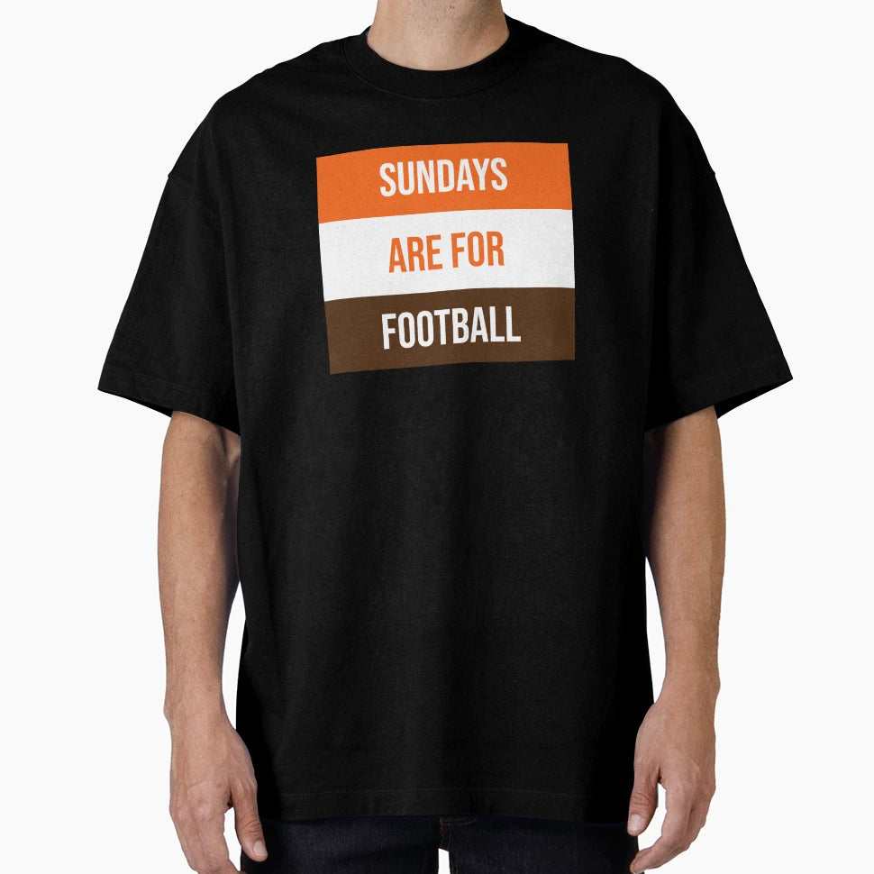 Sundays Are Football T-Shirt - Novelty Apparel Men Women - T-Shirt, Sweatshirt, Hoodie