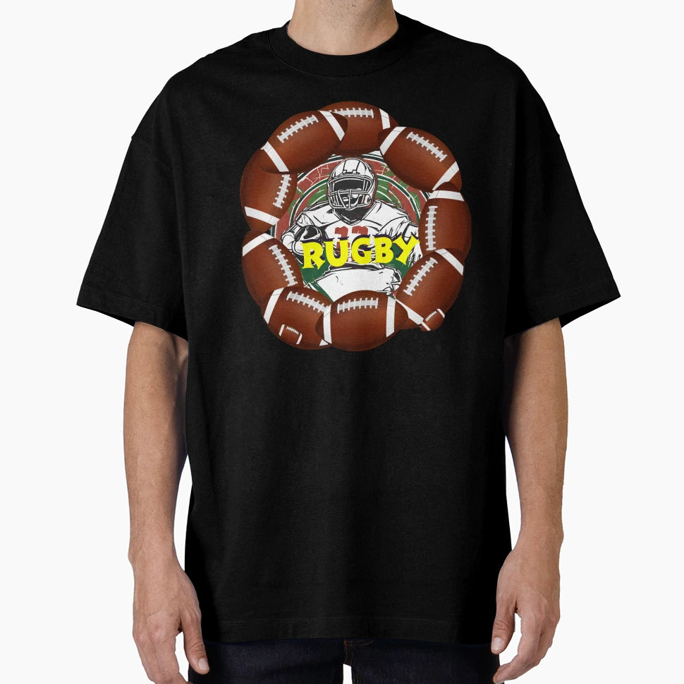 Rugby T-Shirt - Graphic Print Men Women - T-Shirt, Sweatshirt, Hoodie