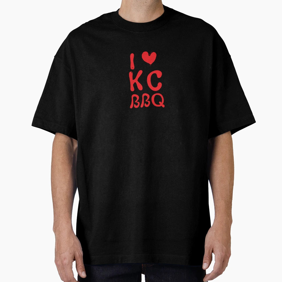 I Love Kc Bbq T-Shirt - Graphic Print for Adults - T-Shirt, Sweatshirt, Hoodie