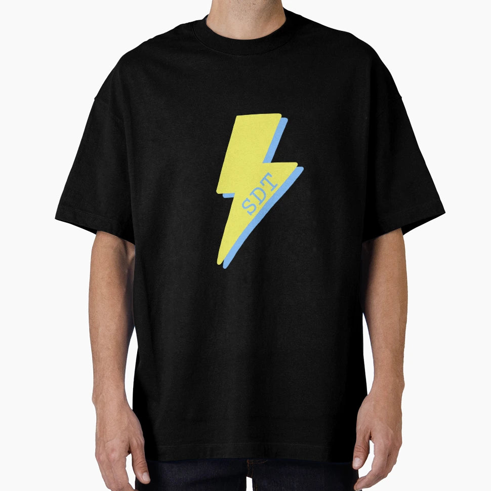Sdt Lightning Bolt Logo T-Shirt - Casual Everyday Wear Men Women - T-Shirt, Sweatshirt, Hoodie