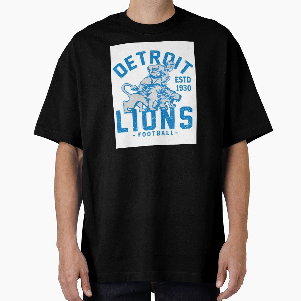 Detroit Lions Football T-Shirt - Streetwear Style for Adults - T-Shirt, Sweatshirt, Hoodie