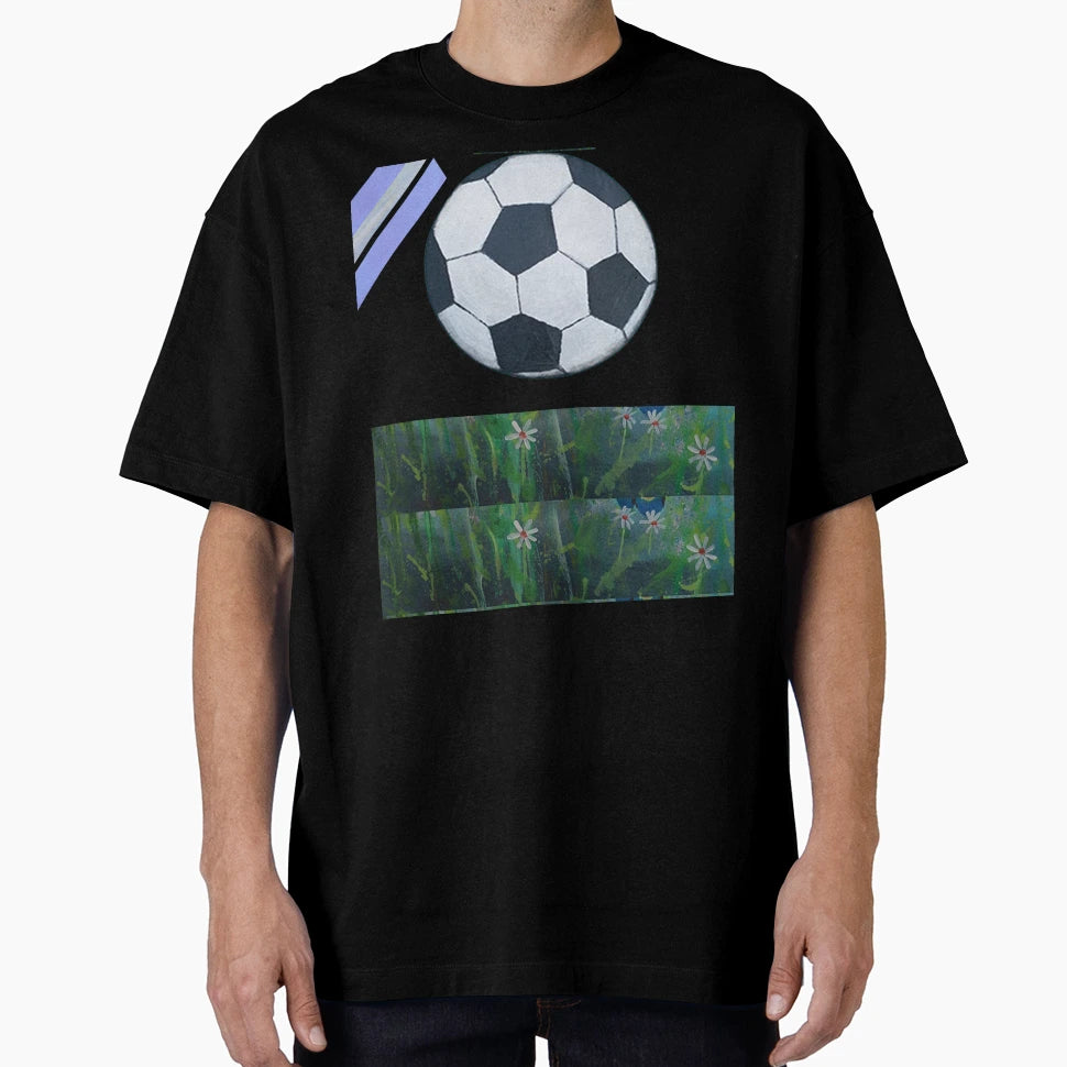 Glowing Lives Under Sky And Football T-Shirt - Unique Graphic for Adults - T-Shirt, Sweatshirt, Hoodie