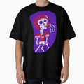 Football Team Dead Skeleton Wide Receiver T-Shirt - Trendy Graphic Unisex - T-Shirt, Sweatshirt, Hoodie
