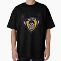 Ravens Skull T-Shirt - Trendy Graphic for Adults - T-Shirt, Sweatshirt, Hoodie