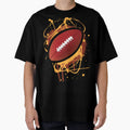 American Football Cartoon T-Shirt - Fun Novelty Design Men Women - T-Shirt, Sweatshirt, Hoodie