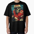 American Football Skull Skull Skull T-Shirt - Graphic Print Men Women - T-Shirt, Sweatshirt, Hoodie