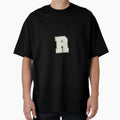 R Letter Patch T-Shirt - Streetwear Style for Adults - T-Shirt, Sweatshirt, Hoodie
