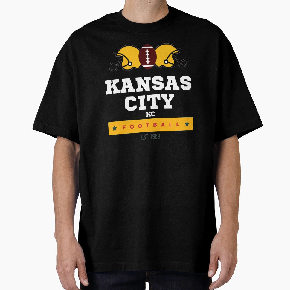 Kansas City Football T-Shirt - Casual Everyday Wear Men Women - T-Shirt, Sweatshirt, Hoodie