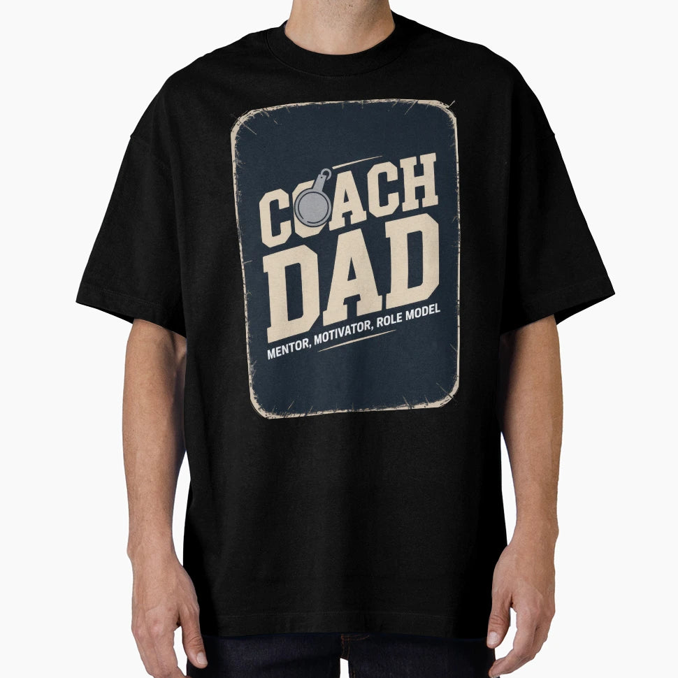 Coach Dad T-Shirt - Trendy Graphic Unisex - T-Shirt, Sweatshirt, Hoodie
