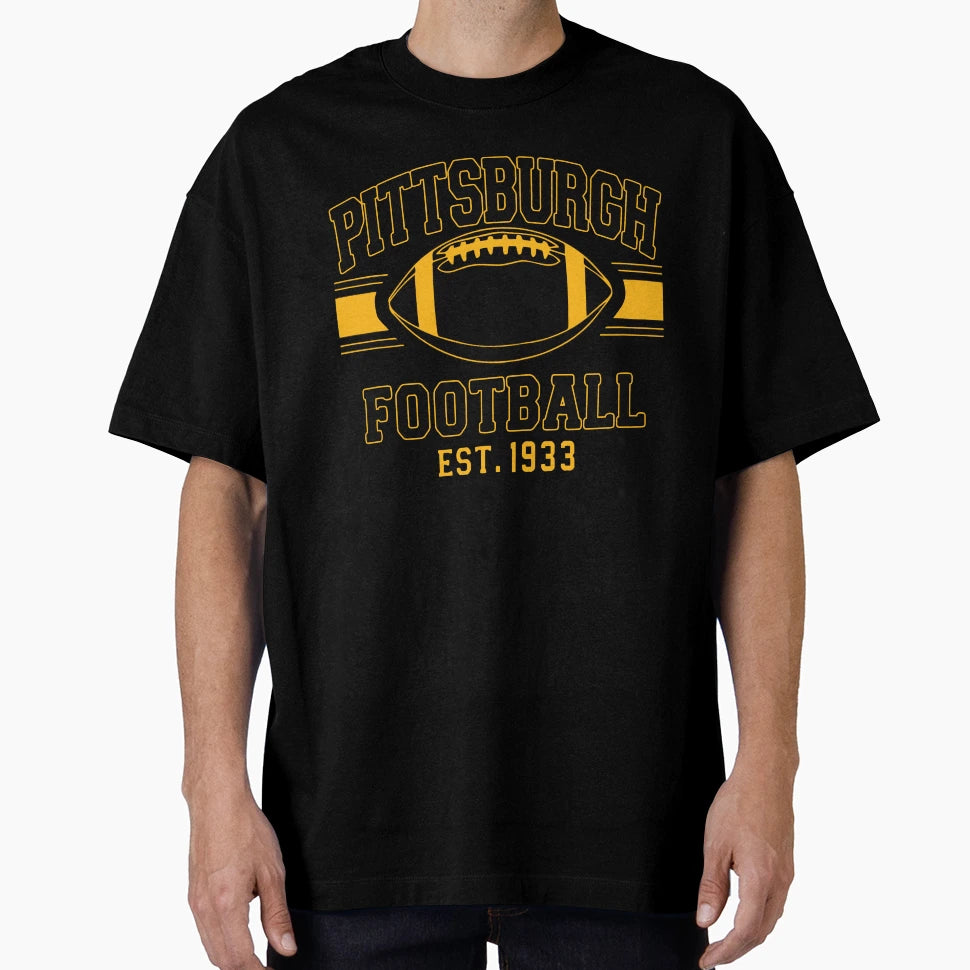 Pittsburgh Football Est 1933 T-Shirt - Trendy Graphic Men Women - T-Shirt, Sweatshirt, Hoodie