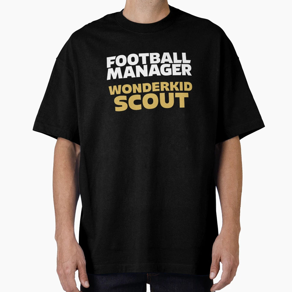 Football Manager Wonderkid Scout White T-Shirt - Streetwear Style Unisex - T-Shirt, Sweatshirt, Hoodie