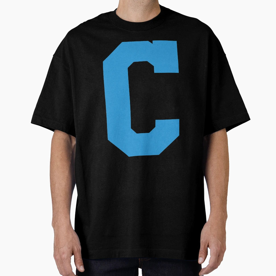 Alphabet Blue C Sports Letter C T-Shirt - Fun Novelty Design Men Women - T-Shirt, Sweatshirt, Hoodie