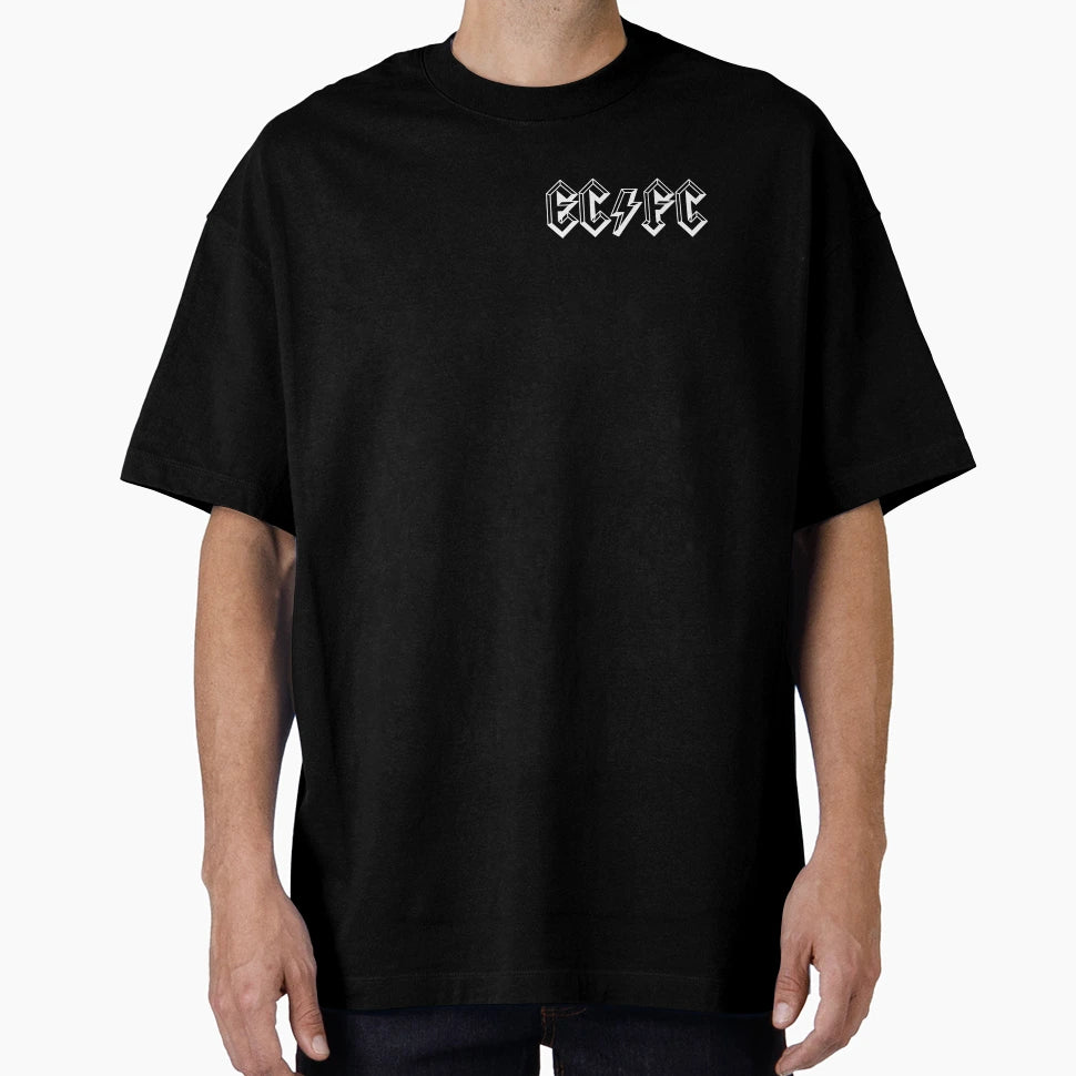 Exeter City Ecfc White Lightning Logo T-Shirt - Streetwear Style Unisex - T-Shirt, Sweatshirt, Hoodie