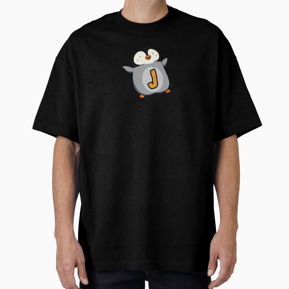 Alphabet Letter J Happy Waddling T-Shirt - Fun Novelty Design for Adults - T-Shirt, Sweatshirt, Hoodie