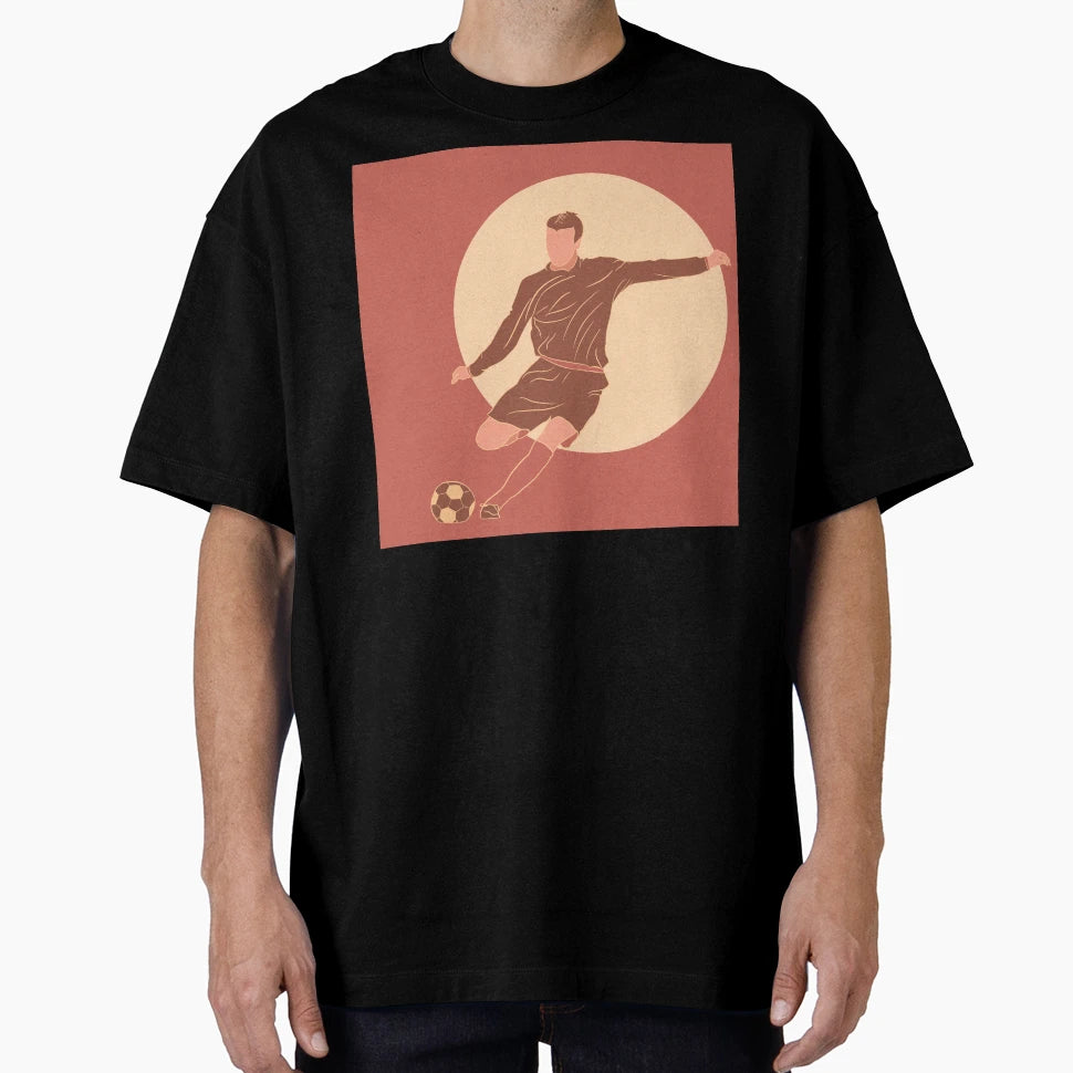 Football Player T-Shirt - Graphic Print Unisex - T-Shirt, Sweatshirt, Hoodie