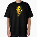 Yellow Thunderbolt Art T-Shirt - Trendy Graphic Unisex - T-Shirt, Sweatshirt, Hoodie