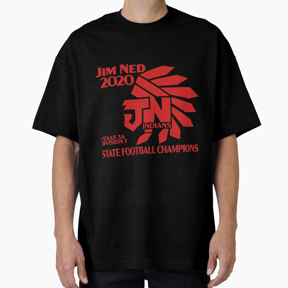 Jim Ned State Football Champions T-Shirt - Novelty Apparel for Adults - T-Shirt, Sweatshirt, Hoodie