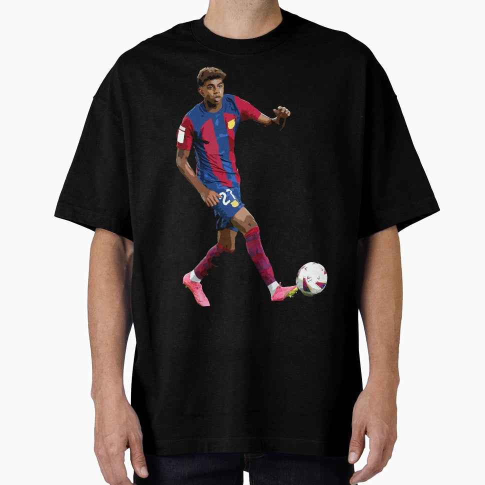 Lamine Yamal T-Shirt - Custom Art Print Unisex - T-Shirt, Sweatshirt, Hoodie