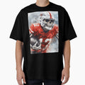 Skeleton As American Football Player T-Shirt - Fun Novelty Design Unisex - T-Shirt, Sweatshirt, Hoodie