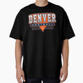 Denver Football Broncos Inspired 90S T-Shirt - Graphic Print Men Women - T-Shirt, Sweatshirt, Hoodie