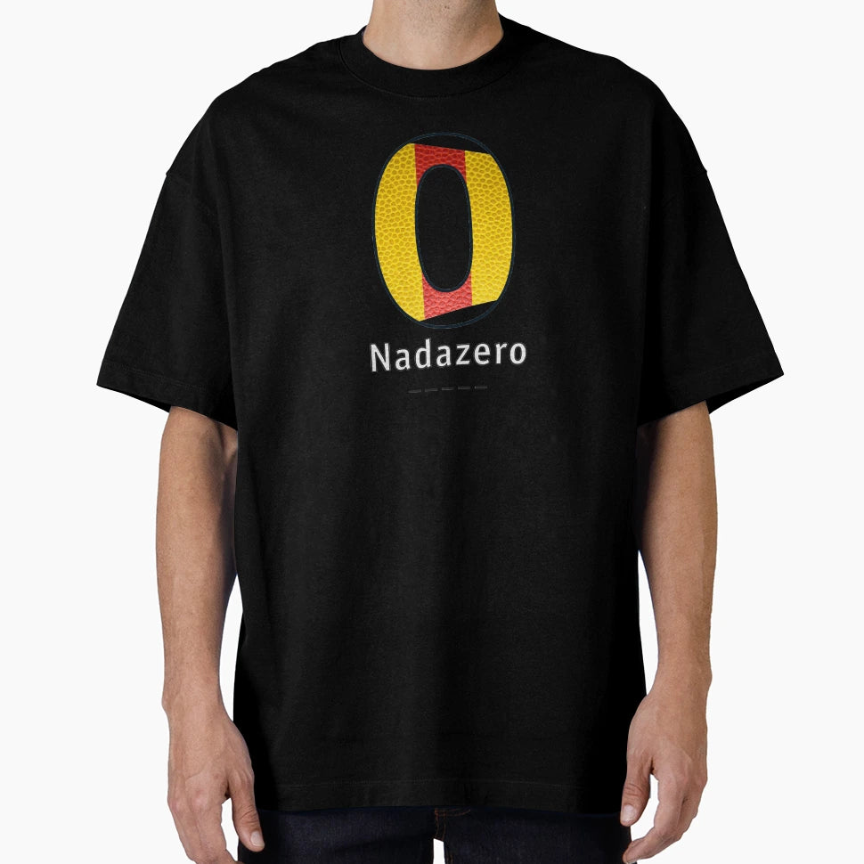 Nadazero Navy Alphabet Leather T-Shirt - Custom Art Print Men Women - T-Shirt, Sweatshirt, Hoodie