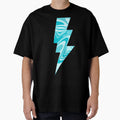 Blue Lightning T-Shirt - Aesthetic Graphic for Adults - T-Shirt, Sweatshirt, Hoodie