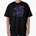 Buffalo Floral Football Helmet T-Shirt - Unique Graphic for Adults - T-Shirt, Sweatshirt, Hoodie