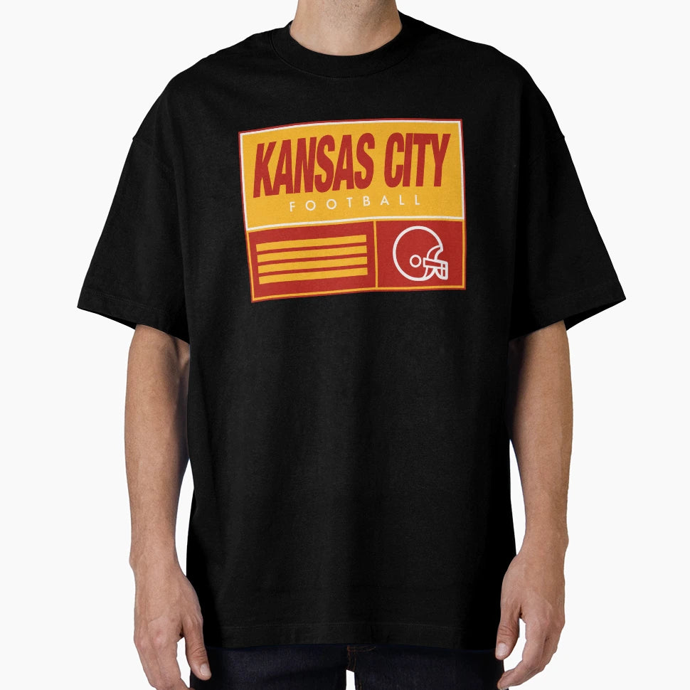 Kansas City Football T-Shirt - Trendy Graphic Men Women - T-Shirt, Sweatshirt, Hoodie