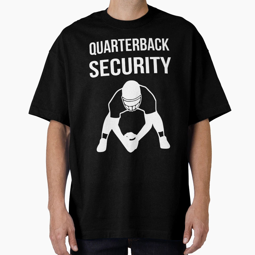 Quarterback Security Lineman Iii T-Shirt - Fun Novelty Design for Adults - T-Shirt, Sweatshirt, Hoodie