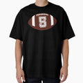 American Football Jersey No 5 Back T-Shirt - Fun Novelty Design for Adults - T-Shirt, Sweatshirt, Hoodie
