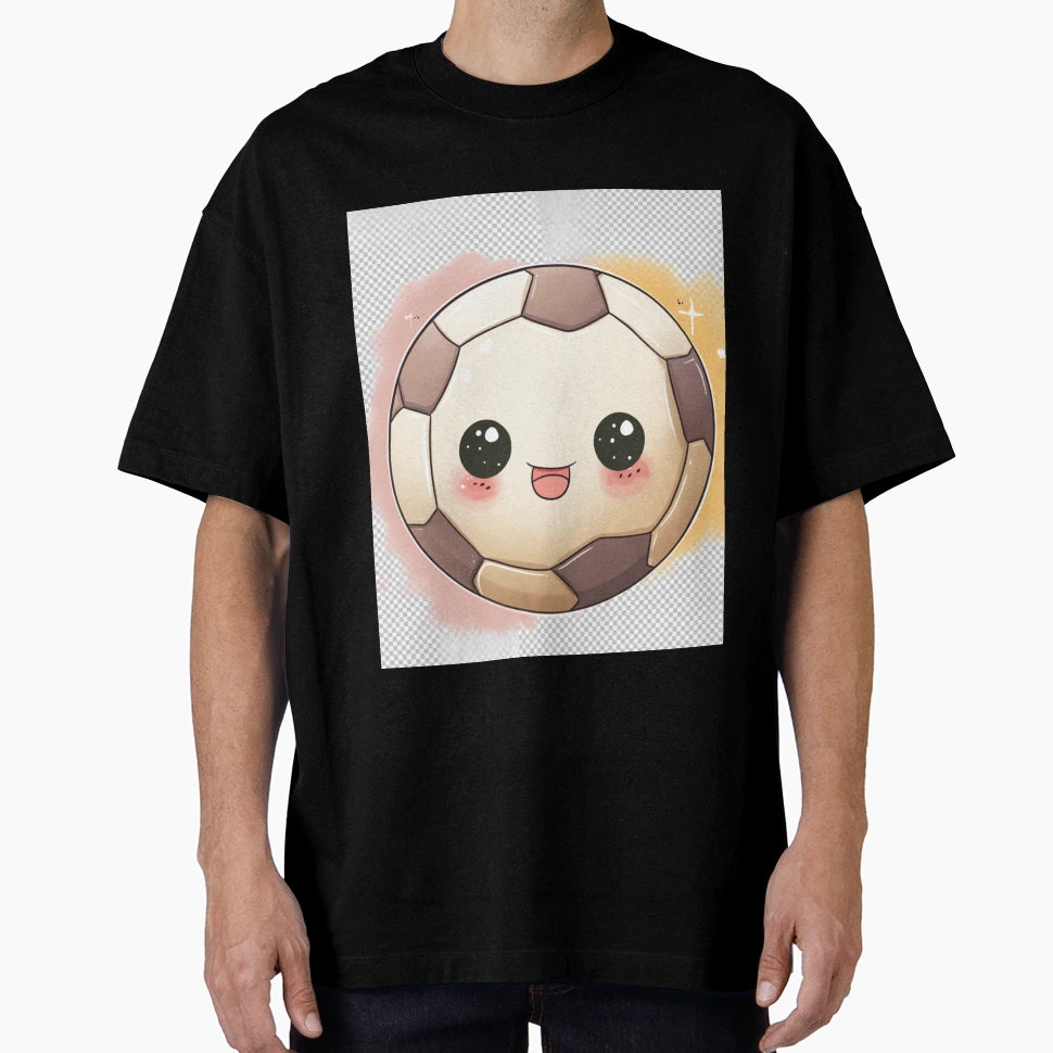 Kawaii Soccer Ball T-Shirt - Novelty Apparel Men Women - T-Shirt, Sweatshirt, Hoodie